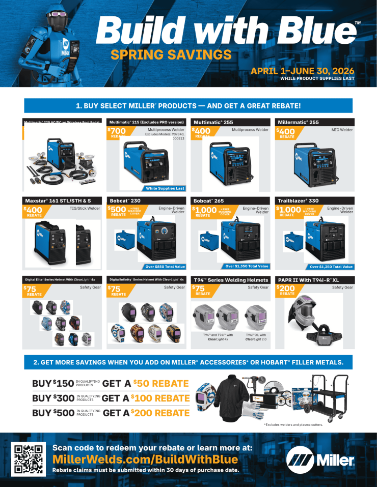 Miller Electric, April - June 2026